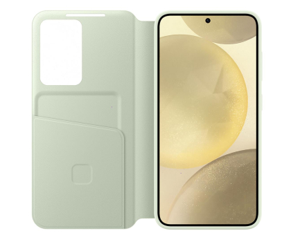 Etui do telefonów SAMSUNG Smart View Wallet Case do Galaxy s24 jasnozielony EF-ZS921CGEGWW